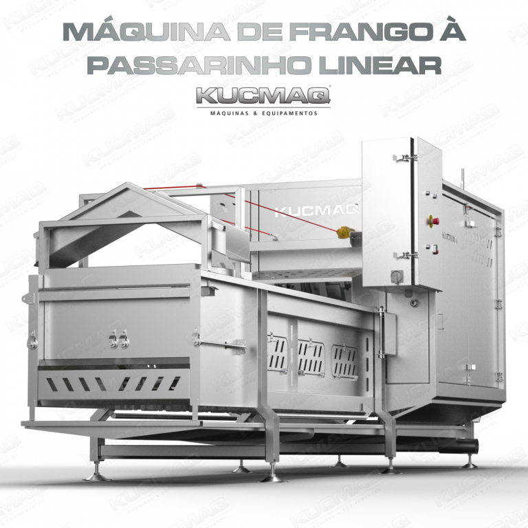 Máquina de Frango à Passarinho Linear