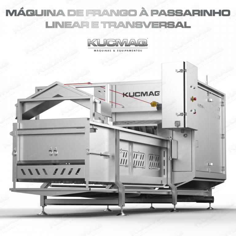 Máquina de Frango à Passarinho Linear e Transversal